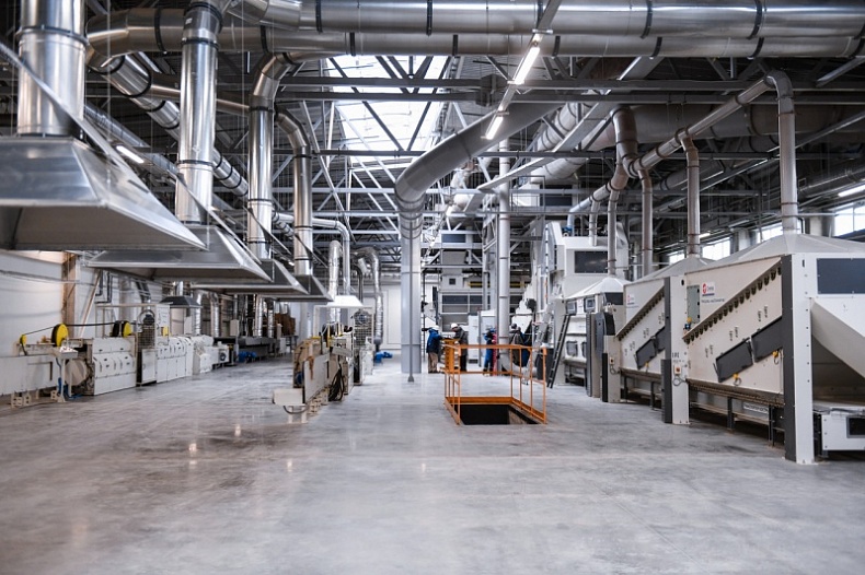 The Flax-Processing Plant in the Industrial Park Safonovo will be launched at full capacity at the end of October 2020