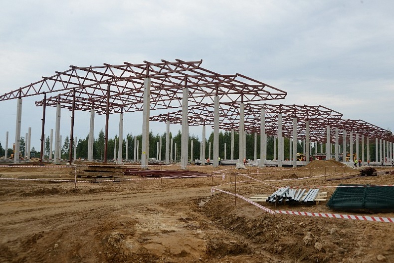Construction of a Flax Processing Facility Within the Safonovo State Industrial Park Is Proceeding According to Plan