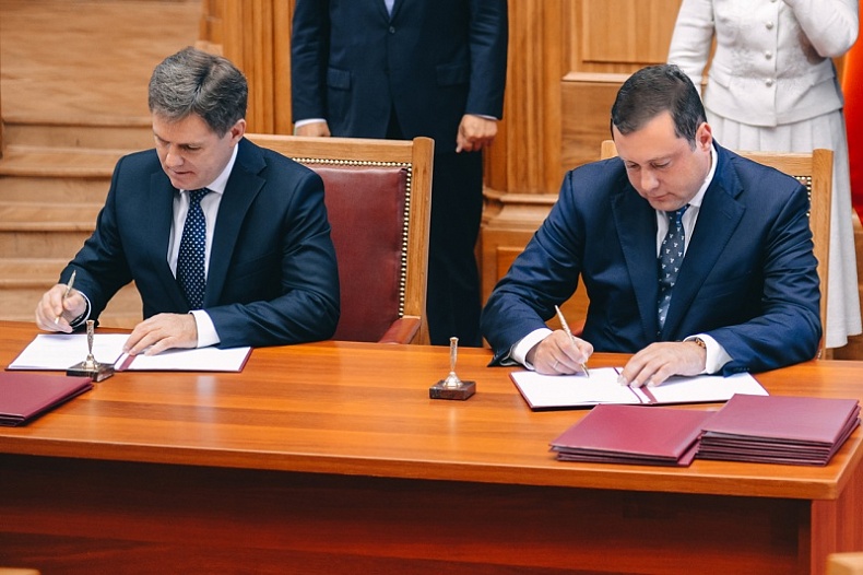 Администрация региона подписала соглашение о сотрудничестве с Правительством Республики Беларусь